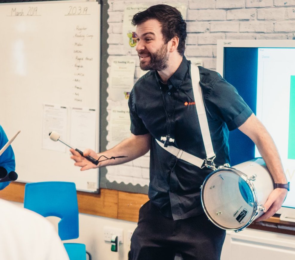 Samba drumming